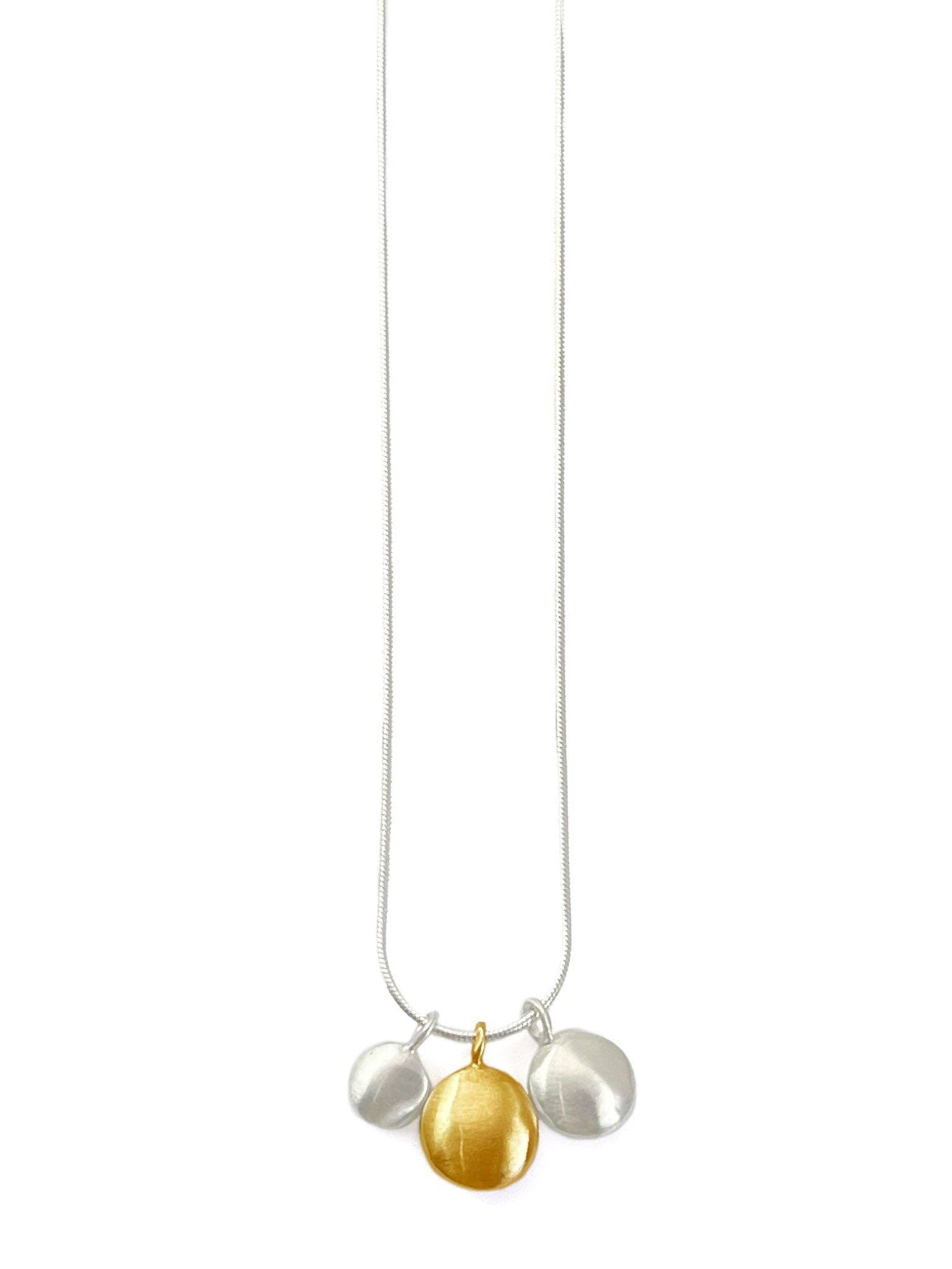 Three Discs Necklace