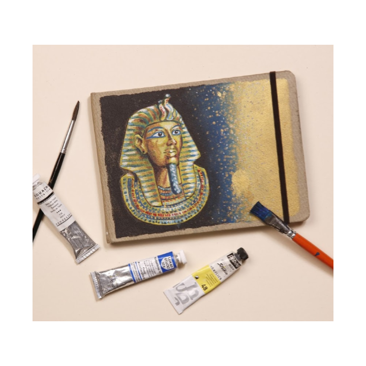 Clairefontaine Goldline Mixed Media Art Journal 3 Sizes Red Orchard