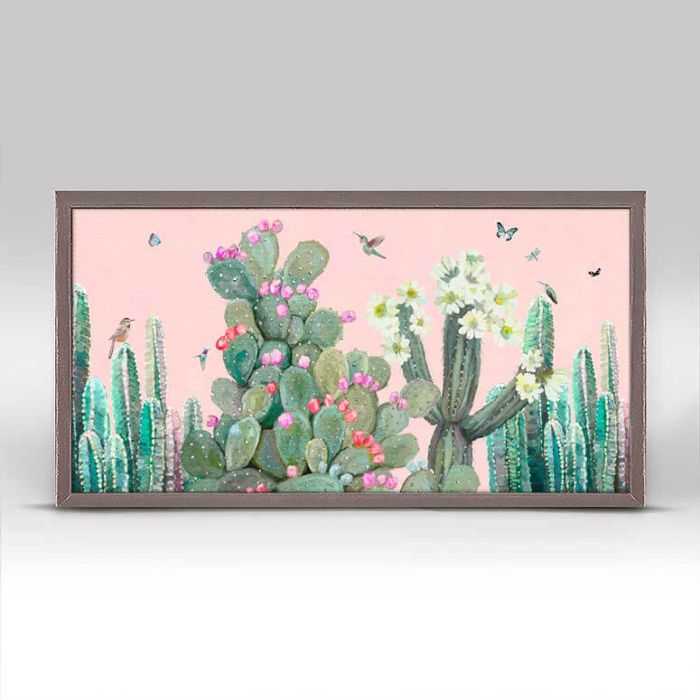 Cacti Garden Mini Canvas