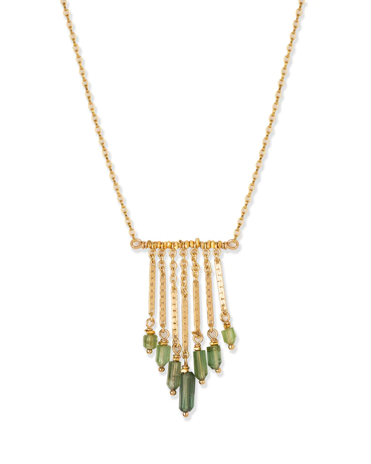 Calla Fringe Necklace
