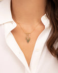 Calla Fringe Necklace