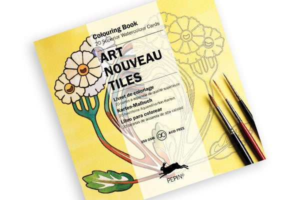 Art Coloring Cards