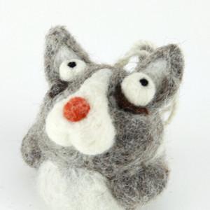 Cat Felty Ornament