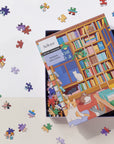 Cat Bookshop Puzzle