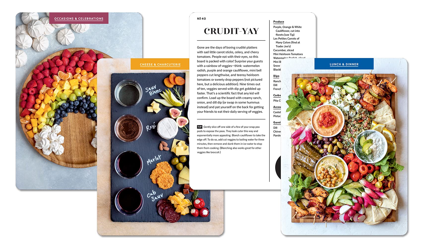 The Cheese Board Deck: 50 Cards for Styling Spreads, Savory + Sweet