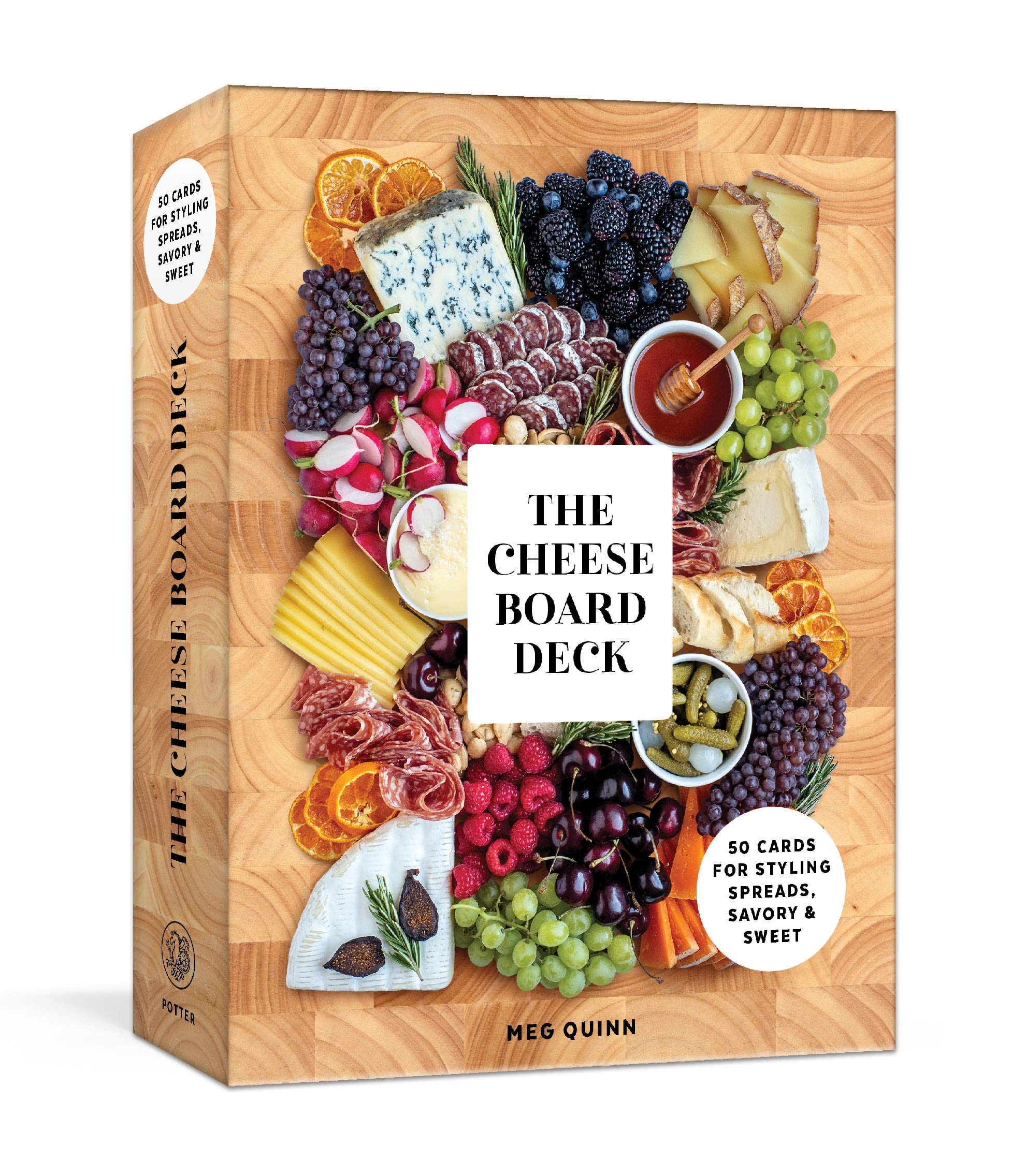 The Cheese Board Deck: 50 Cards for Styling Spreads, Savory + Sweet