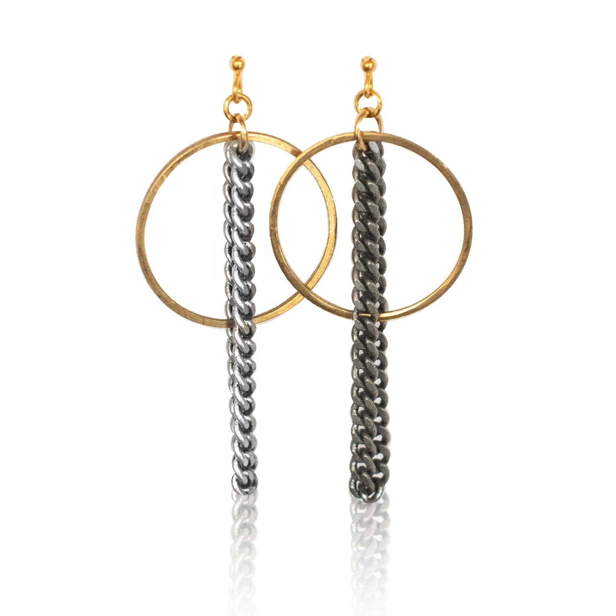 Circling the Fringe Earrings