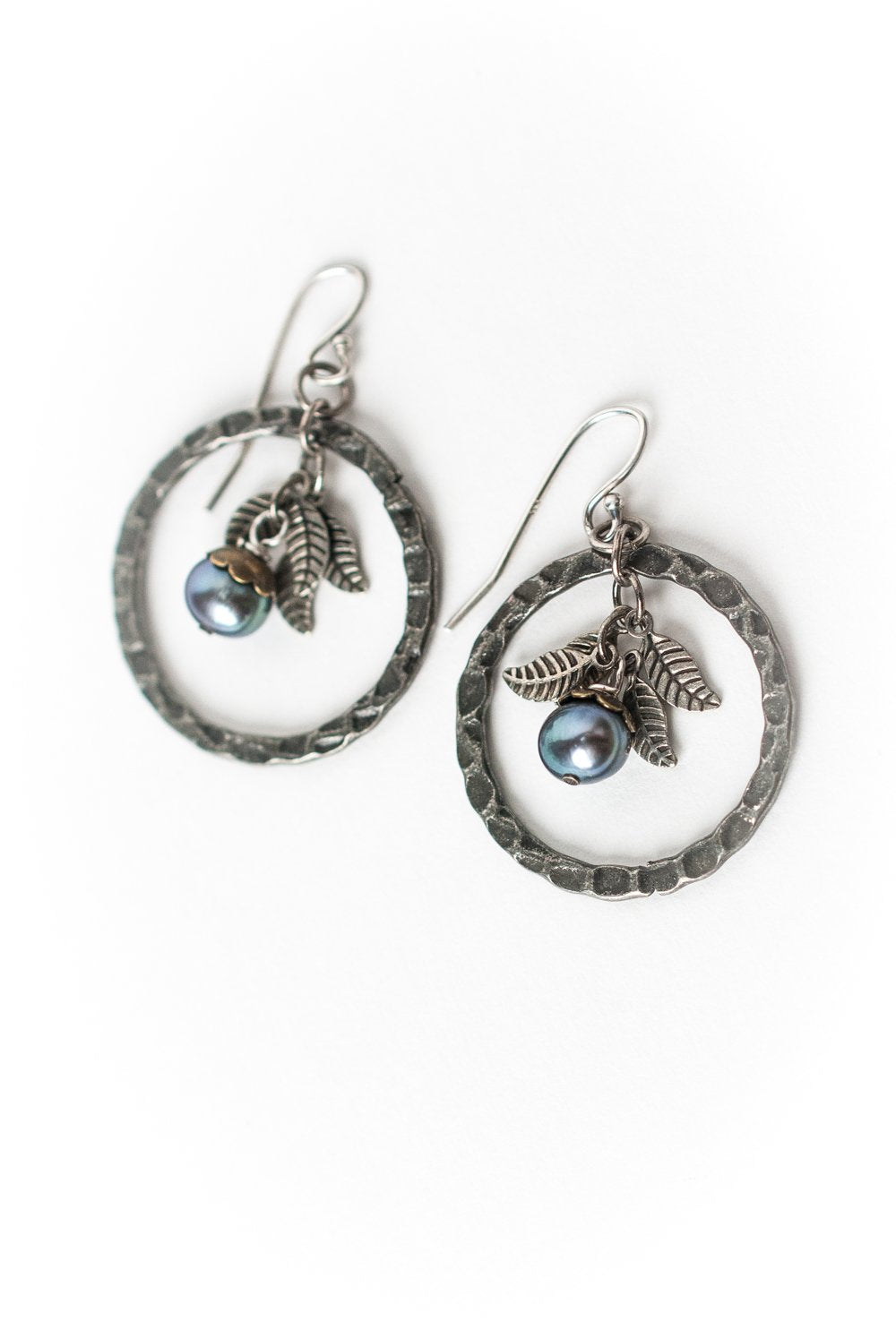 Claridad Silver Hoops