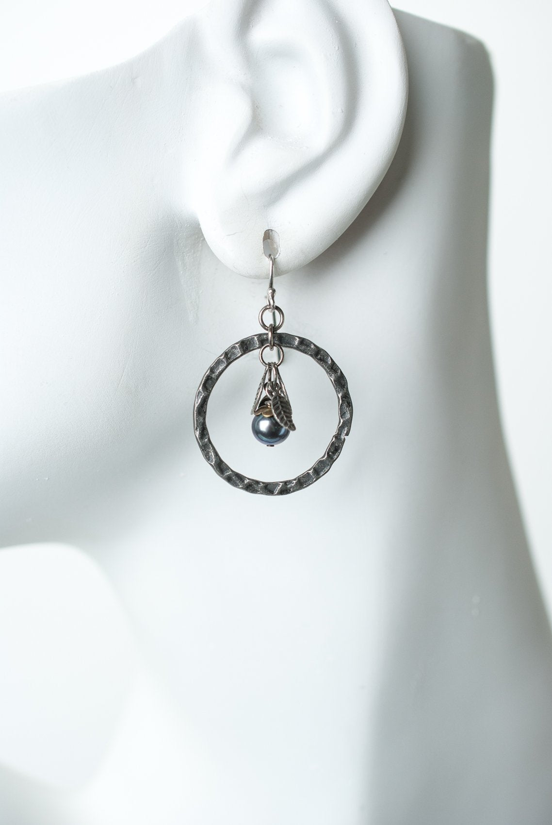 Claridad Silver Hoops