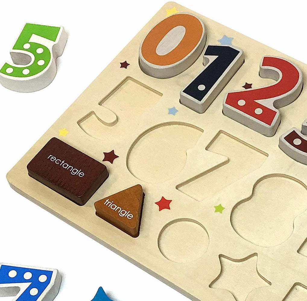 Number and Shape Puzzle Sorter