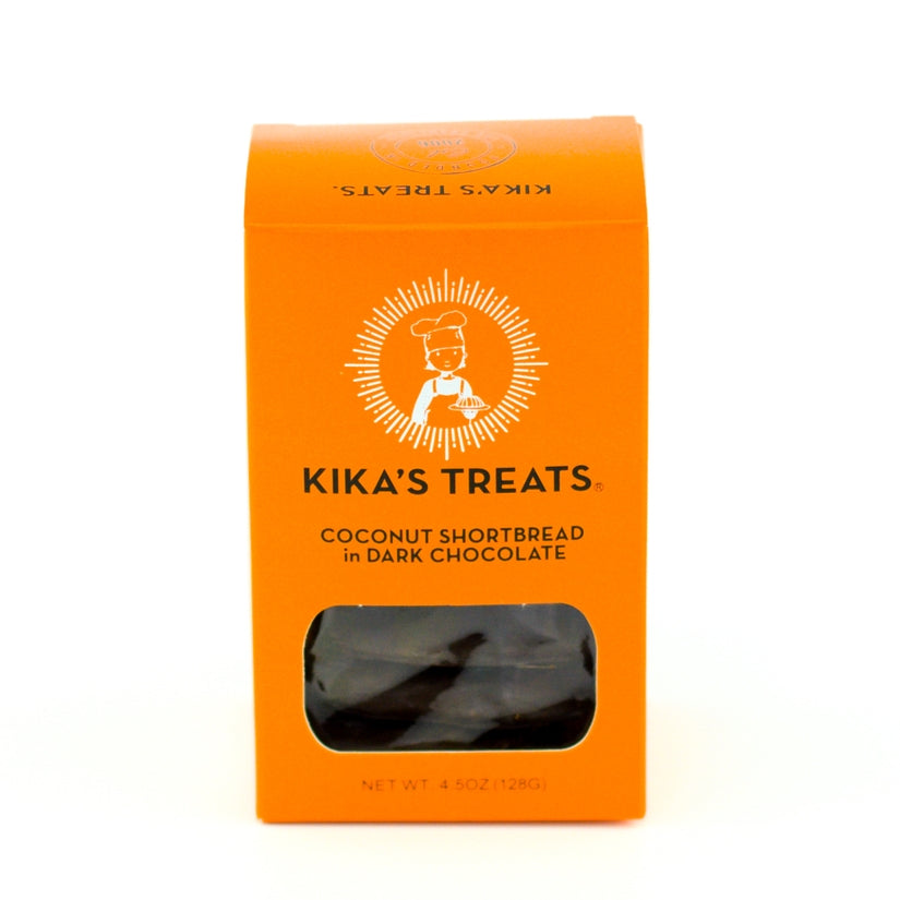 Coconut Shortbread in Dark Chocolate – Red Orchard