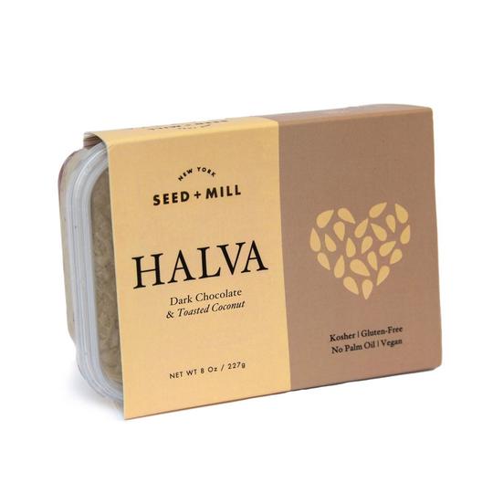 Toasted Coconut &amp; Dark Chocolate Halva