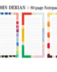 John Derian: Color Studies Notepad