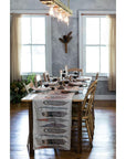 Feathers Table Runner