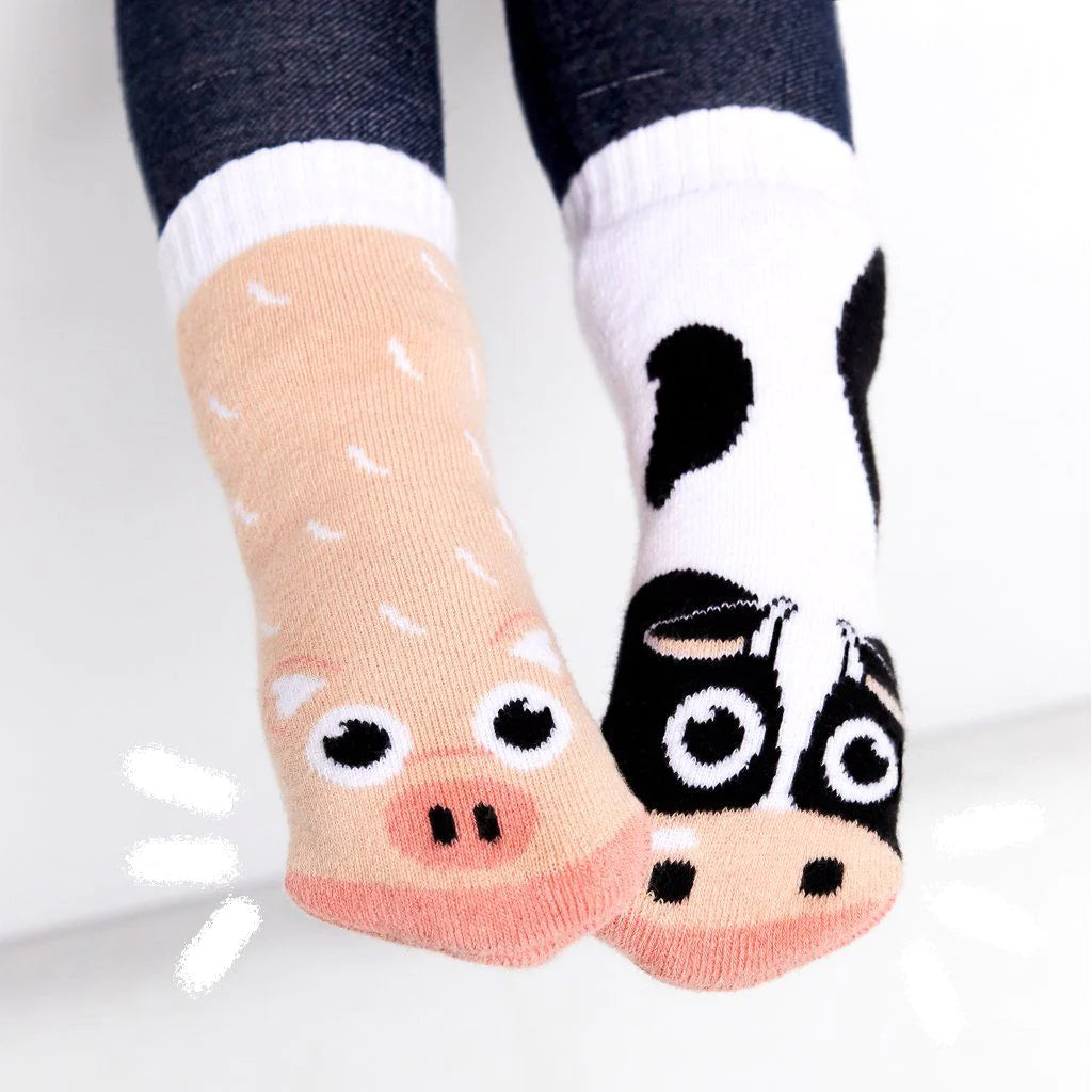 Cow &amp; Pig Socks