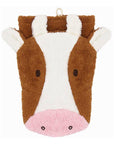 Cow Organic Washcloth Puppet