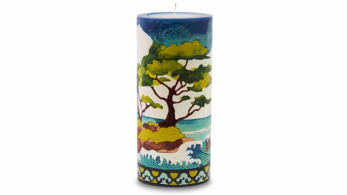 Cypress Illuminated Candle