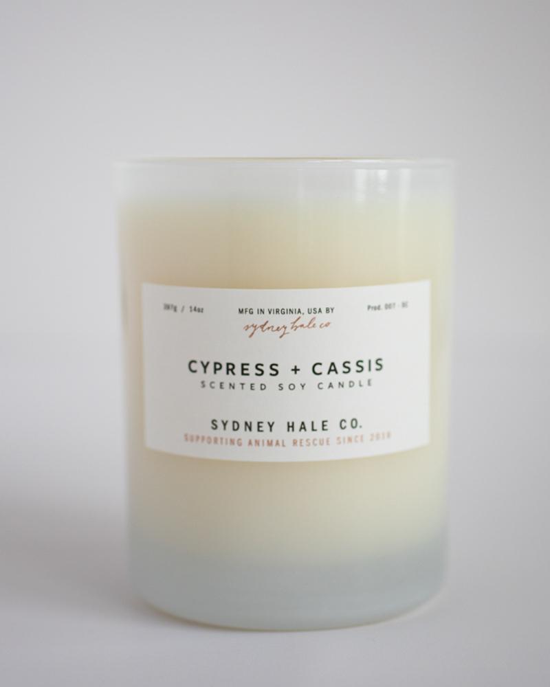 Cypress and Cassis Candle