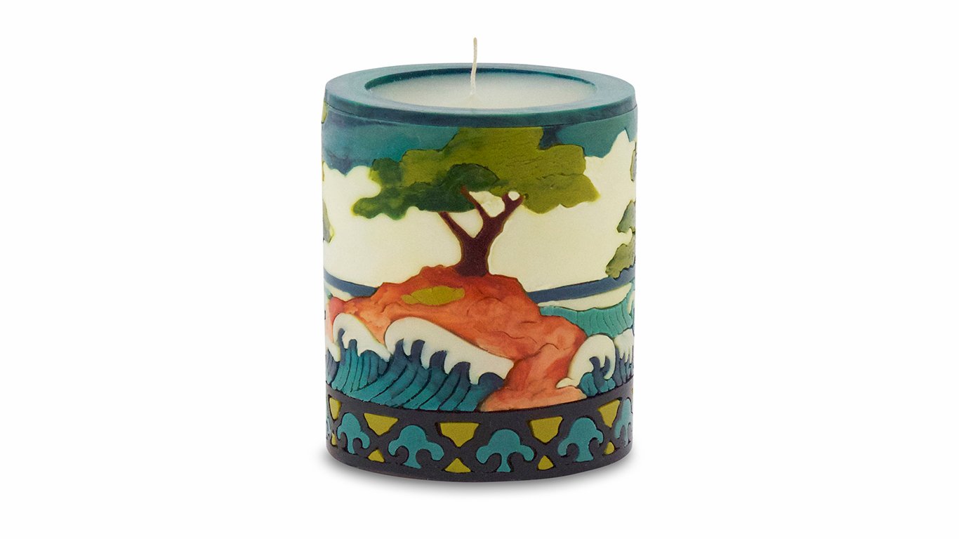 Cypress Illuminated Candle