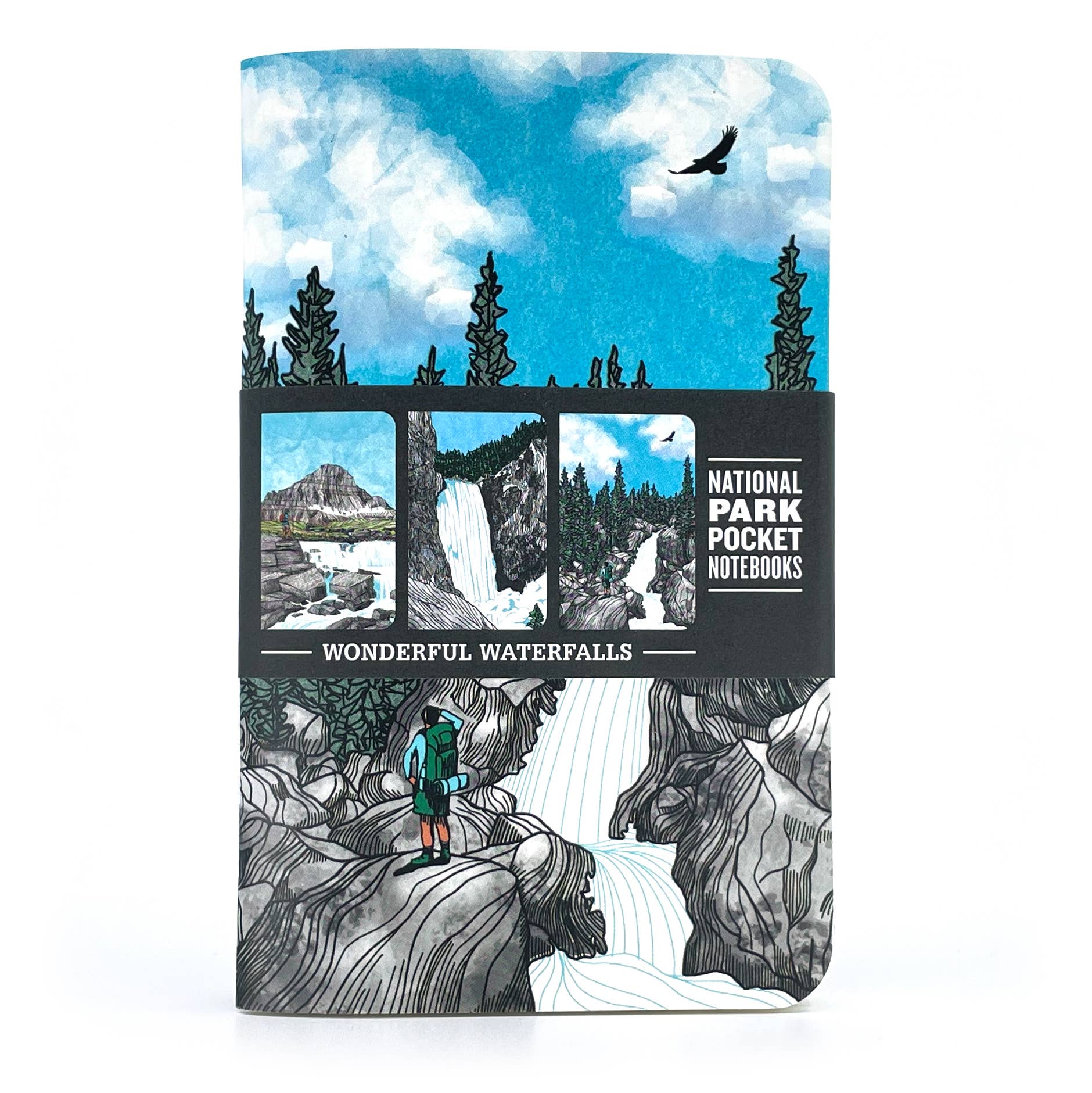 Wonderful Waterfalls Pocket Notebooks