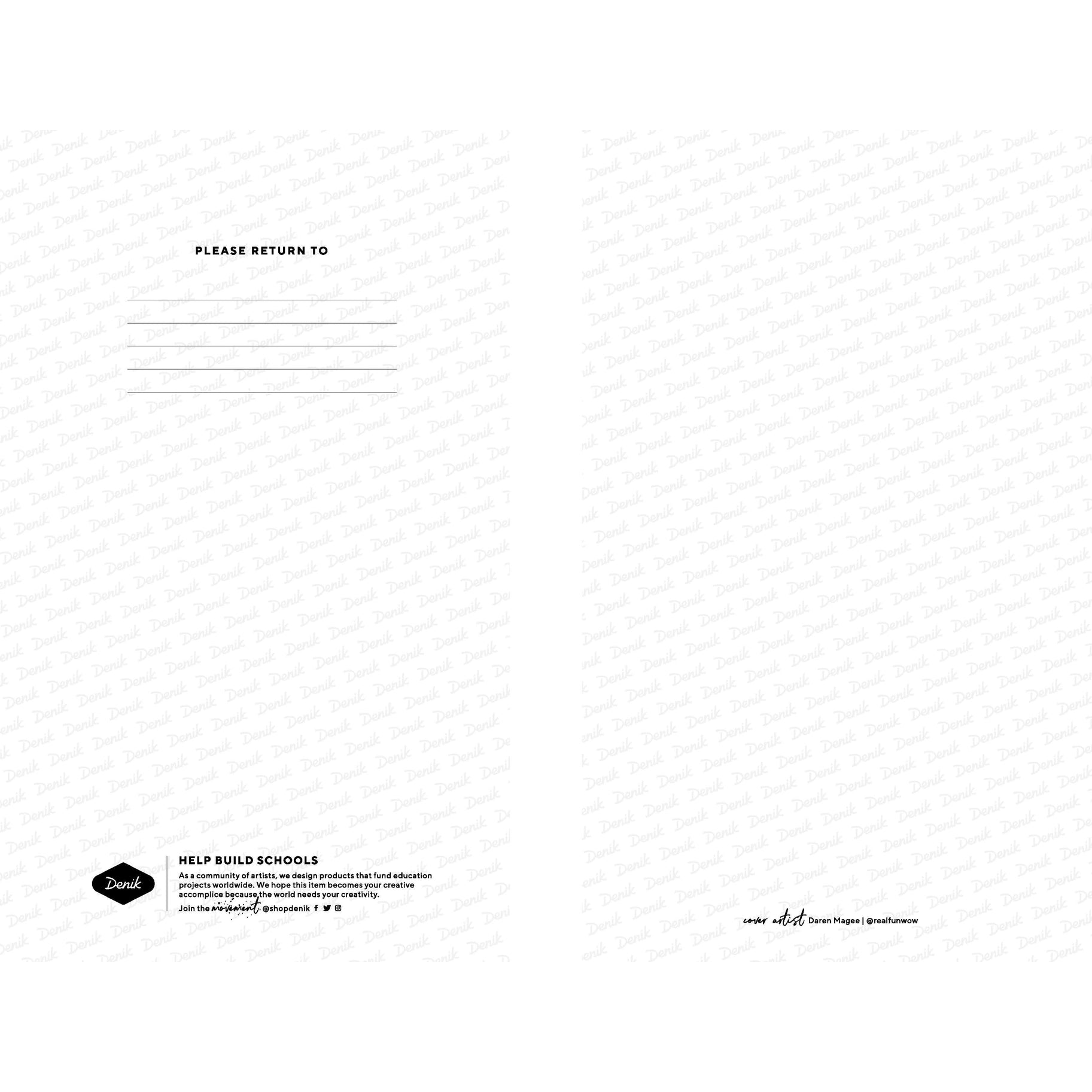 Mushrooms Notebook