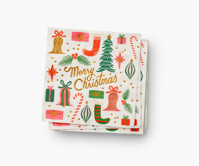 Holiday Cocktail Napkins
