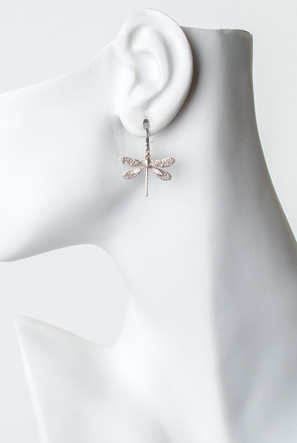 Lakeside Silver Dragonflies