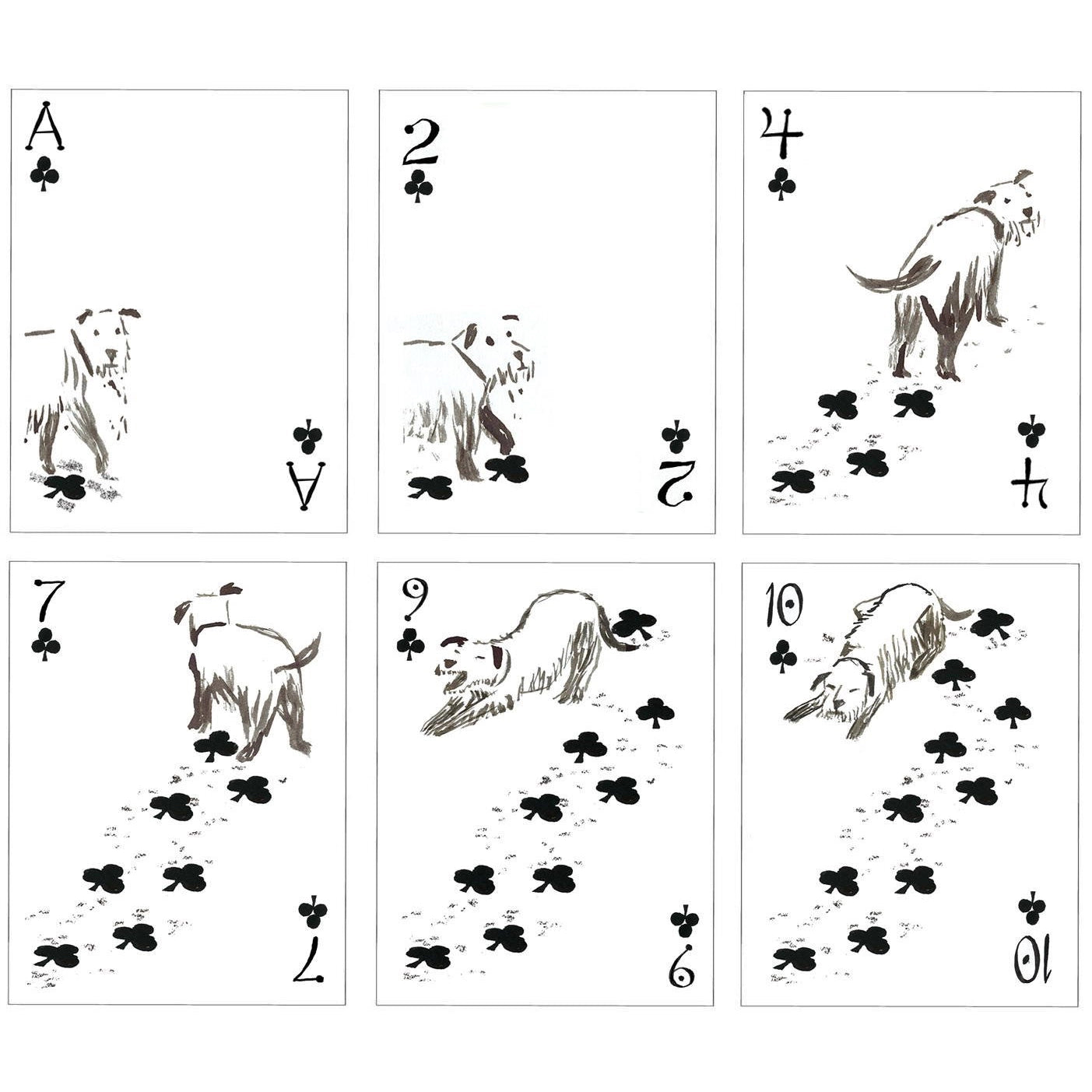 Pack of Dogs Playing Cards