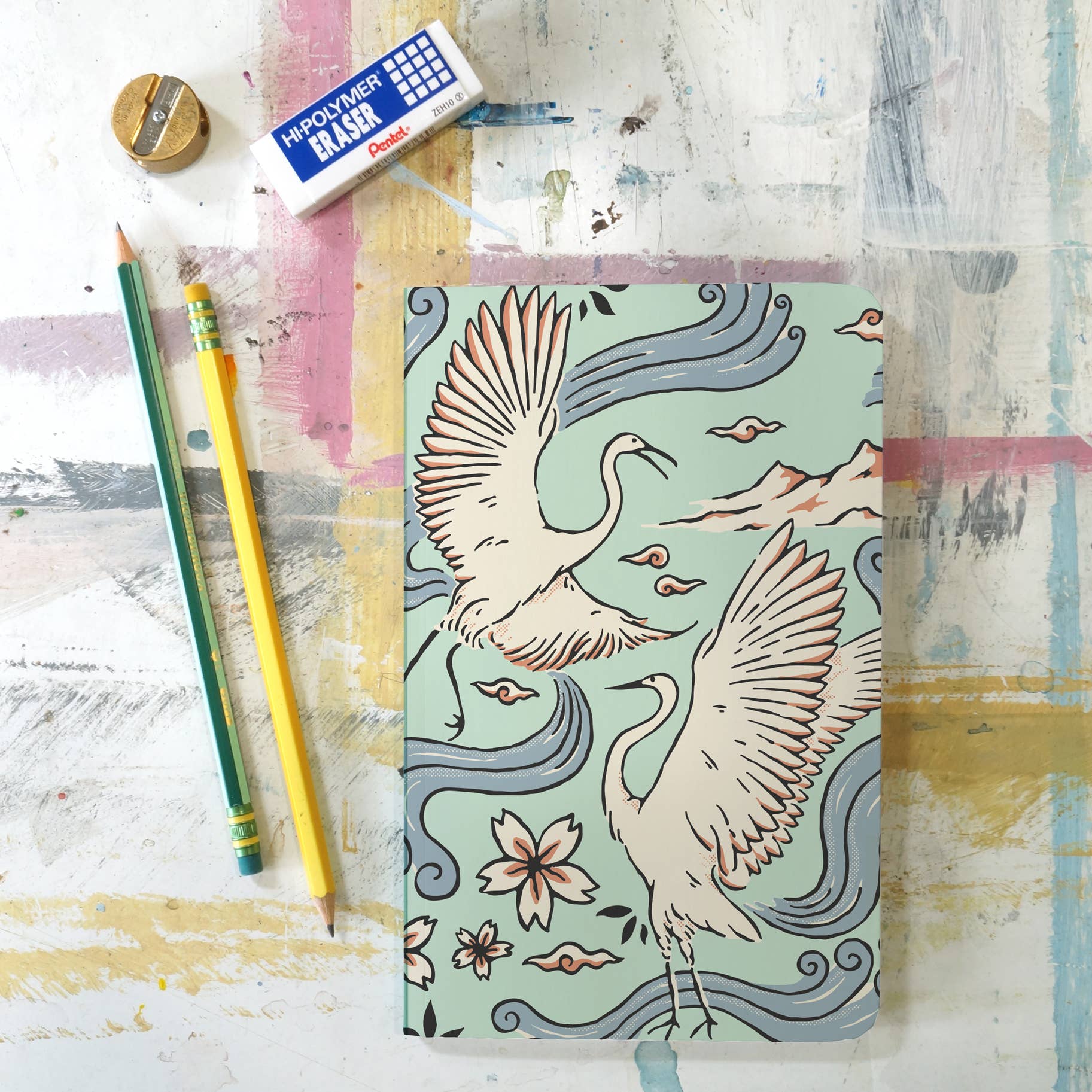 Cranes Small Sketchbook