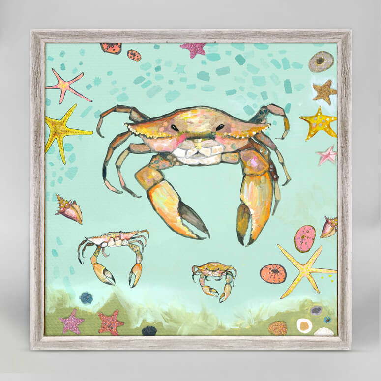 Crabs Trio Mini Canvas