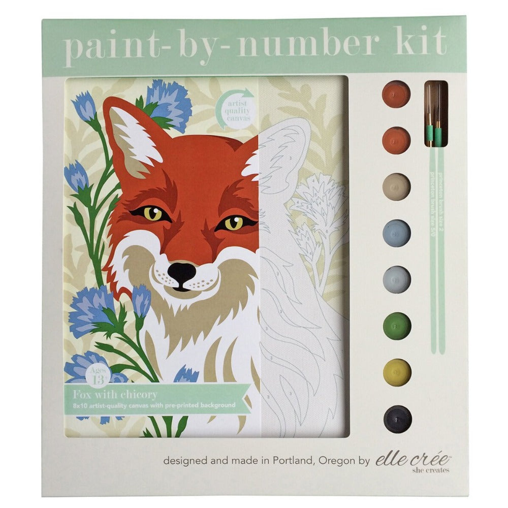 Fox &amp; Chicory Paint-by-Number