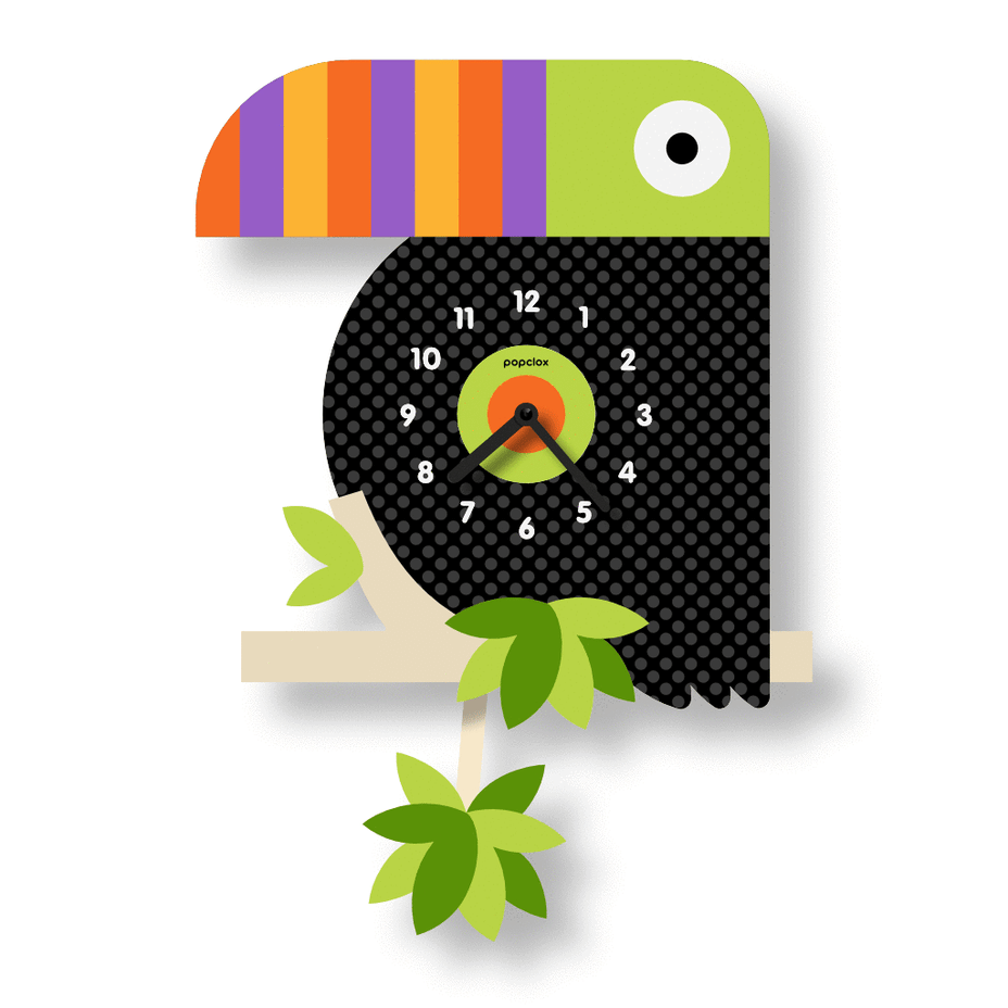 Toucan Pendulum Clock