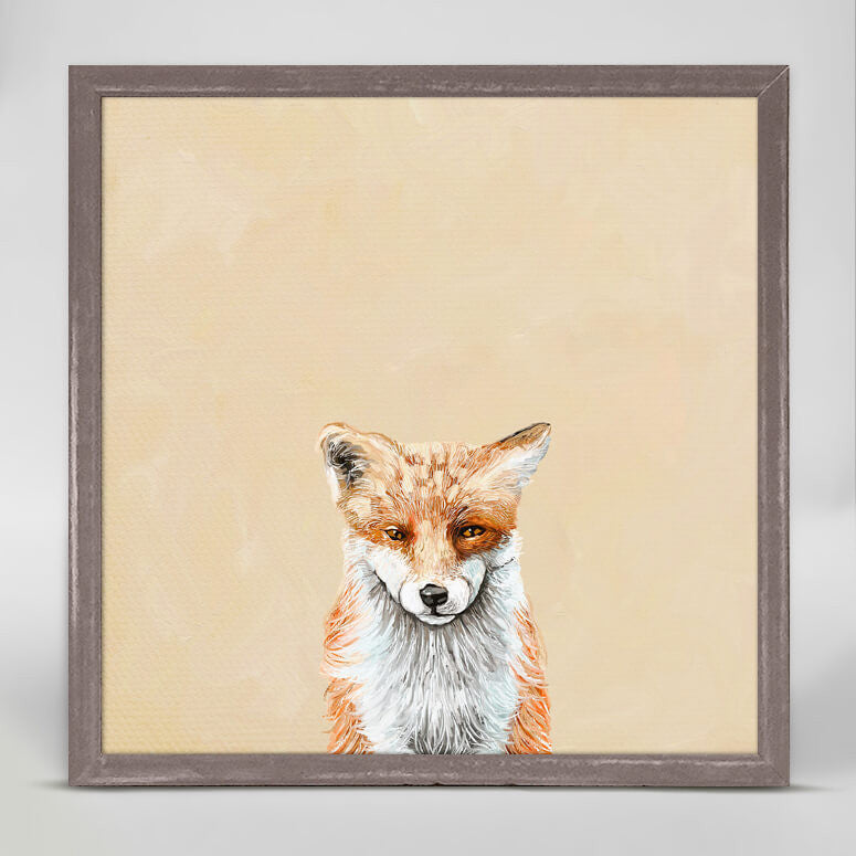 Thankful Fox Mini Canvas