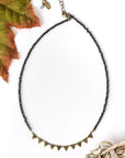 Falling Leaves Simple Necklace