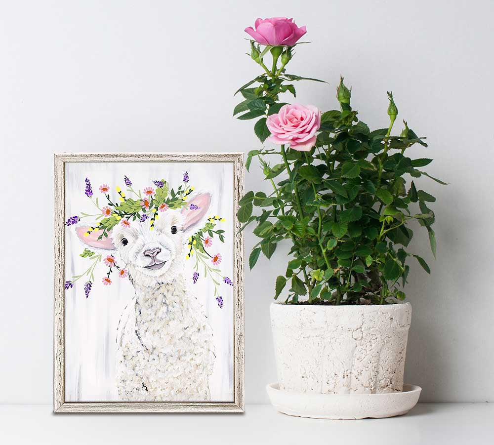 Flora and Fauna-Grace Mini Canvas