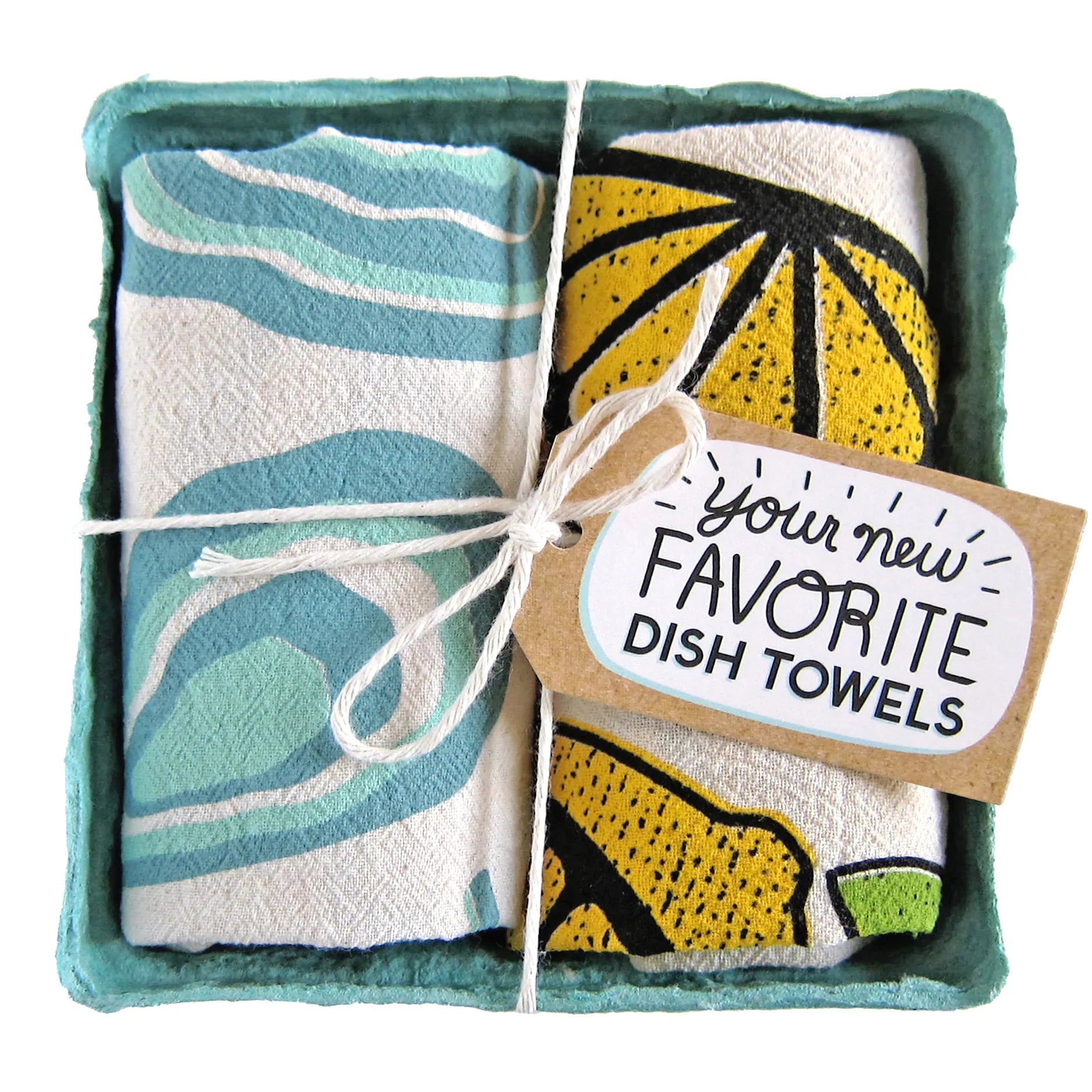 Fresh Oysters Dish Towel Set