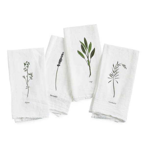 Garden Herbs Napkin Set