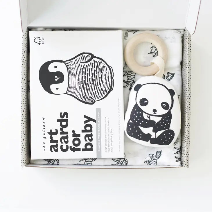 Little Naturalist Gift Set - Black + White