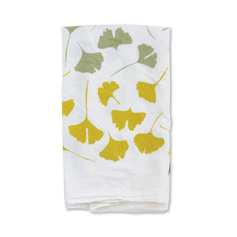 Ginkgo Flour Sack Towel