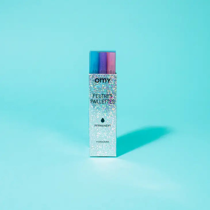 Glitter Markers