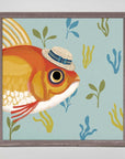 Goldfish Boater Mini Canvas