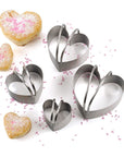 Heart-Shaped Biscuit Cutters