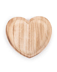 Large Heart Wood Tray