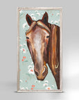 Horse Face Mini Canvas