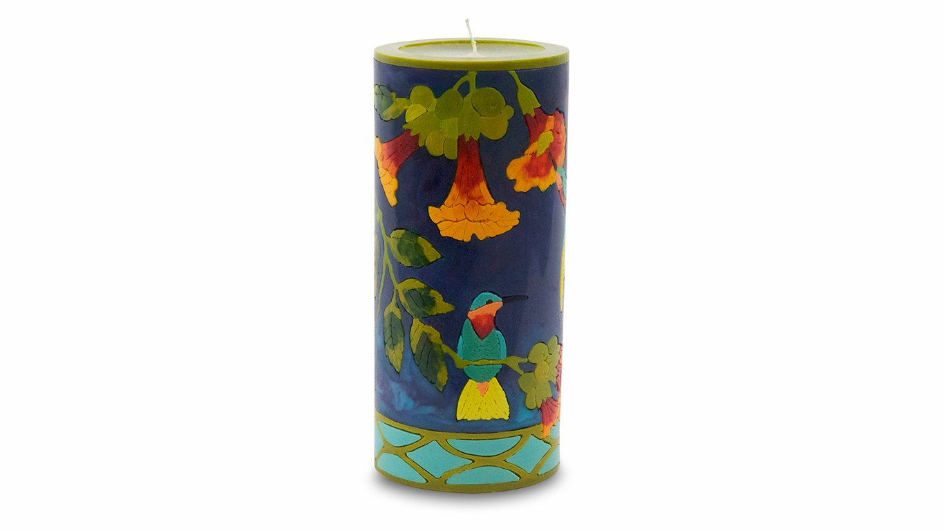 Hummingbird Illuminated Candle