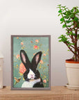 Hummer and Bunny Mini Canvas