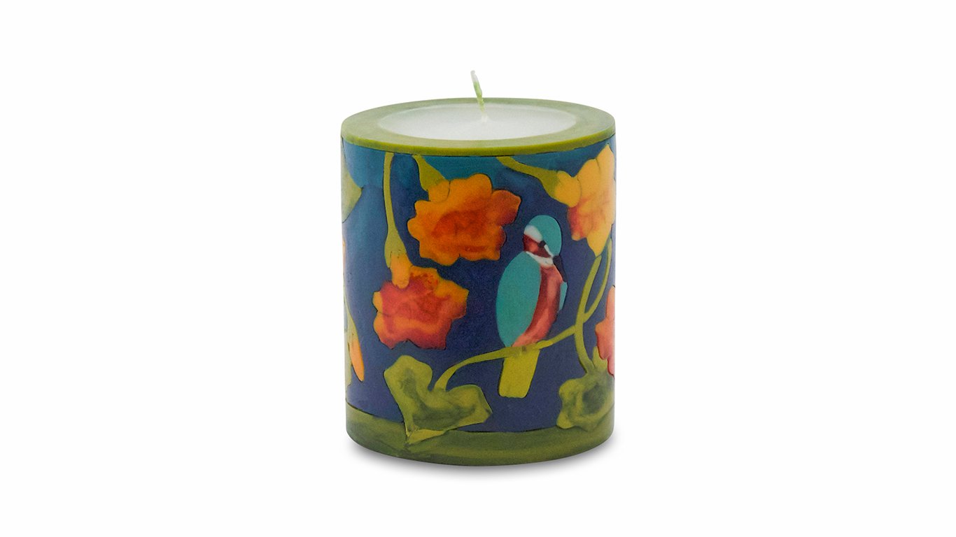 Hummingbird Illuminated Candle
