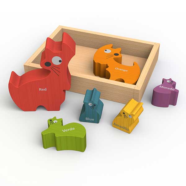 Cat Family Color Puzzle