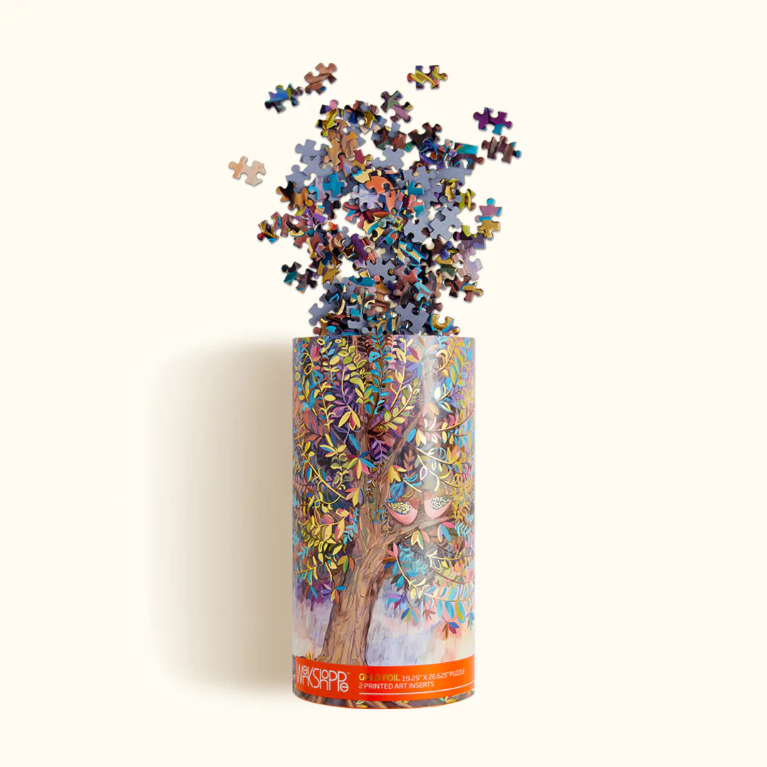 Illumination Tree Gold Foil 1000 Piece Puzzle