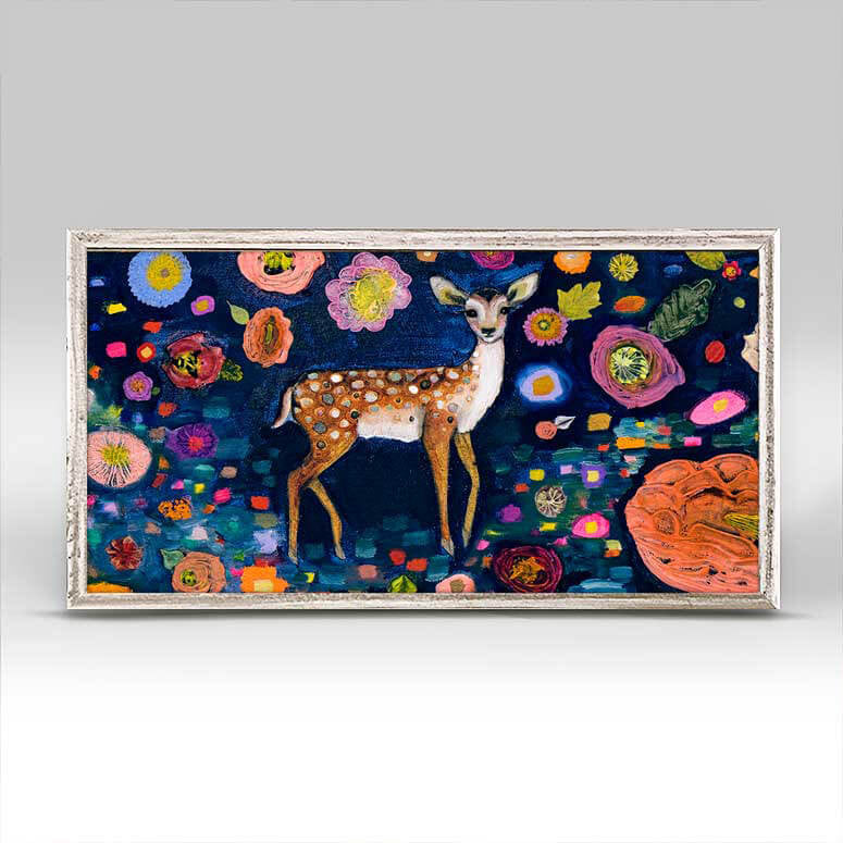 Into the Woods Deer Mini Canvas